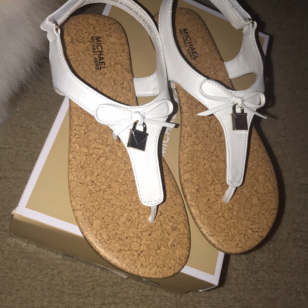 Size 4 Brand New Mk Sandals